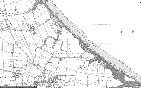 Old Maps of Reighton Sands Holiday Park, Yorkshire