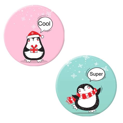 Herazz Badges Pingouins Herazz Boutique De Scrapbooking