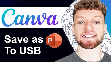 How To Save Canva Presentation As Powerpoint To Usb Drive Step By Step