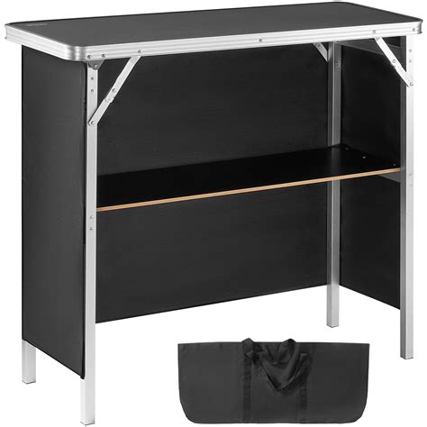 Folding Portable Bar Table Tradeshow Podium Table For Indoor Outdoor