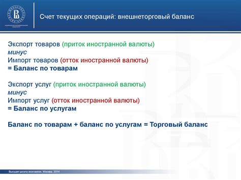Платежный баланс - презентация онлайн