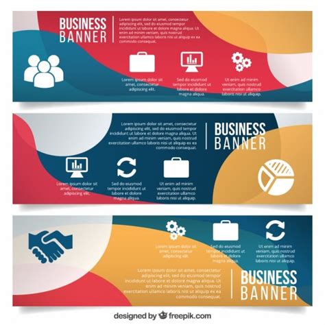 Business Banner Examples - Free Vectors & PSDs to Download