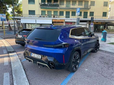 2023 BMW XM Marina Bay Blue shows up public roads