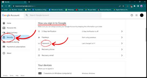 how to change the password on a chromebook