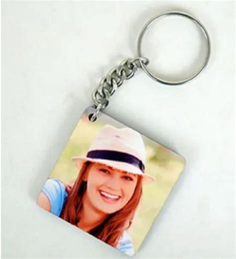 Customized Square Keychain At Rs Piece Customized Key Chain In New