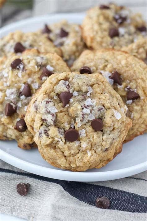 Chewy Oatmeal Chocolate Chip Cookies Beyond Frosting