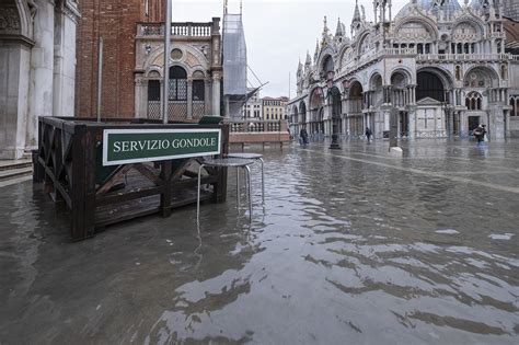 Venice Declares State Of Emergency After Near Record Tide And Floods