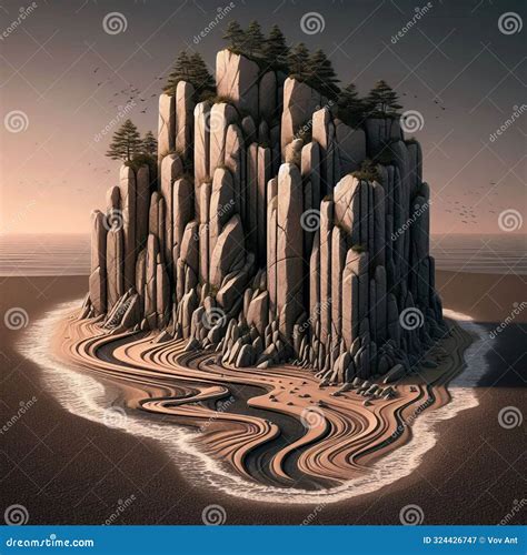 Siltstone A Clastic Sedimentary Rock Composed Of Silt Sized Par Royalty