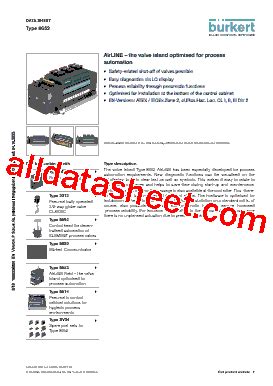 ME43 Datasheet(PDF) - Christian Bürkert GmbH & Co. KG