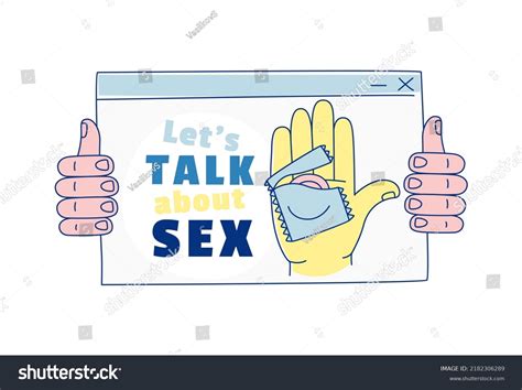 Lets Talk About Sex Online School Stock Vector Royalty Free Shutterstock