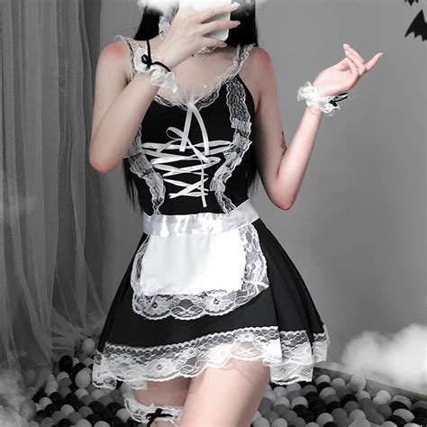 Sexy Lingerie Naughty Maid Set Uniform Temptation Cosplay Costumes Suit Exotic Clothes Maid