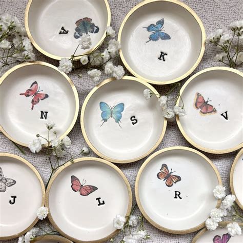 Butterfly Dish Etsy