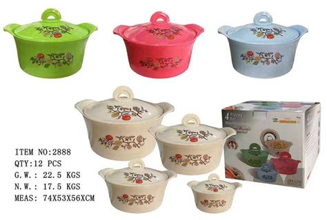 Pc Hot Pot Set Round Heat Insulated Food Warmer Storage Casserole Serving Dish Etsy