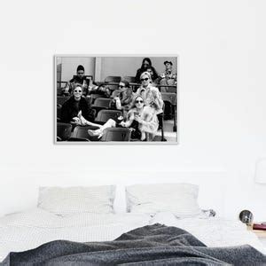 Sex And The City Vintage Nostalgic Black And White Photo Iconic
