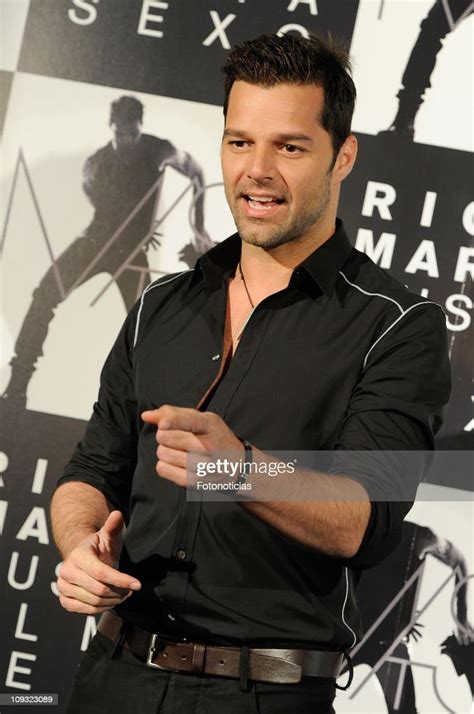 Singer Ricky Martin Presents His New Album Mas At The Me Hotel