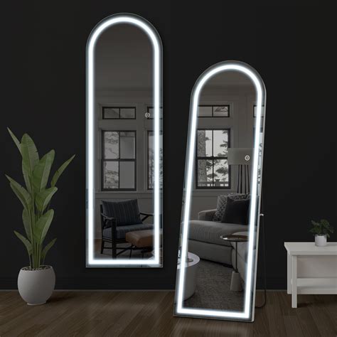 NeuType 20 X 63 Silver Modern Floor Mirror Walmart