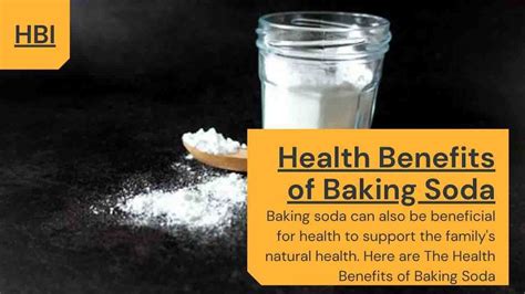 4 Health Benefits Of Baking Soda