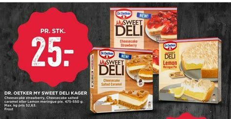 Dr Oetker My Sweet Deli Kager Tilbud Hos MENY