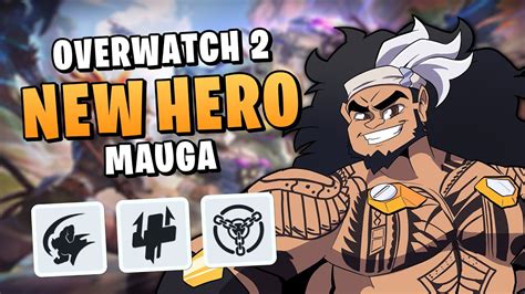 S8 Mauga New Tank Hero Overwatch Showcase YouTube