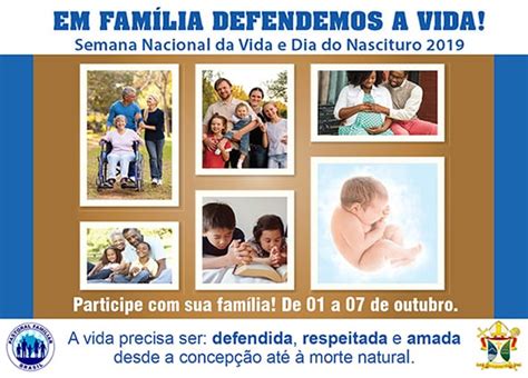 Semana Nacional Da Vida E Dia Do Nascituro Diocese De Valadares