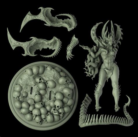 3D Model 3d Stl Naked Woman Drawing File Stl For Priting 3d Printer And Printing Machine Digital