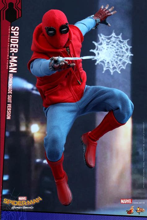 Hot Toys Mms Ver Spider Man Homecoming Homemade Suit Version