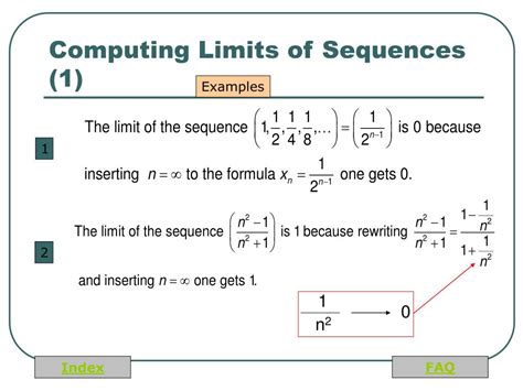 PPT Limits Of Sequences Of Real Numbers PowerPoint Presentation Free