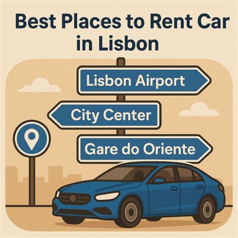 Best Places to Rent a Car in Lisbon: Airport vs City vs Train