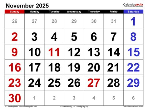 2025 Nov Calendar Alexis Boyle