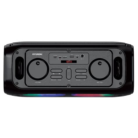 Портативная колонка Hyundai H-PS1030, 40Вт Bluetooth 3600 мАч черная ...