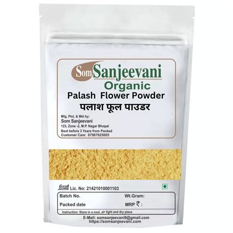 Natural Organic Herbal Palash Flower PowderSomsanjeevan