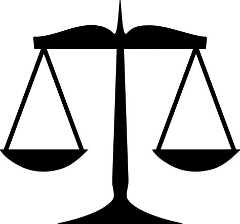 SVG > правовой права Весы Весы - Свободное изображение и значок SVG ...
