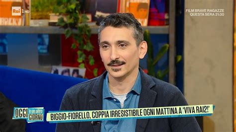 Fabrizio Biggio il complice in tv di Fiorello si racconta Oggi è