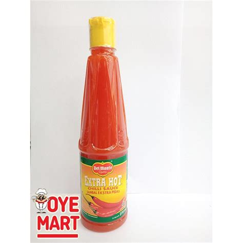 Jual Delmonte Extra Hot Pet Ml Saus Sambal Pedas Del Monte Shopee Indonesia