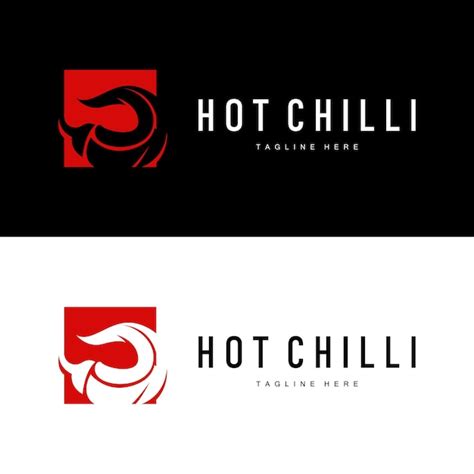 Premium Vector Hot Chili Peppers Logo Farm Garden Design Simple Illustration Symbol Template