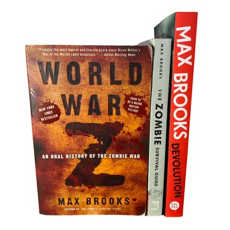 3 Max Brooks Novels