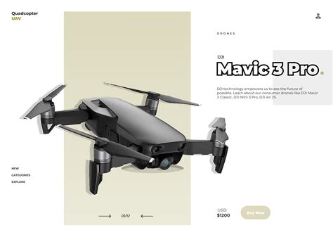 Drone Web Design By Aun Khan On Dribbble