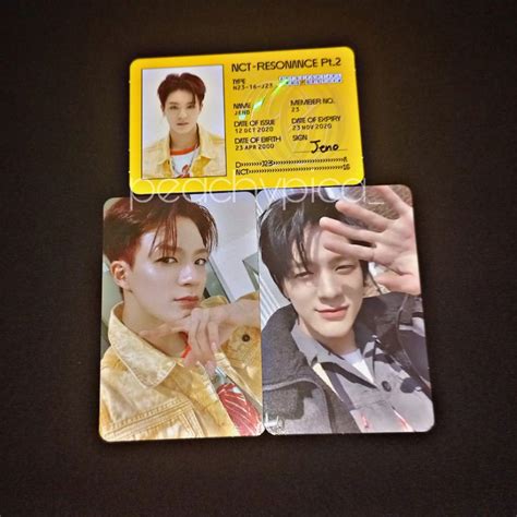 Jual Jeno Id Card Departure Resonance Ar Selca Hot Sauce Shopee Indonesia