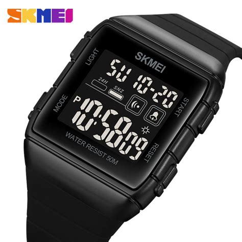 Skmei Men Sport Watches Swim Countdown Digital Watch Backlight Chrono