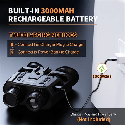 Naked Eye D Infrared Binoculars Night Vision Recording