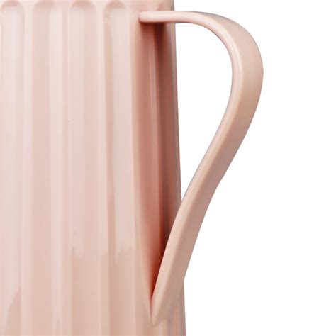 Garrafa Térmica De Plástico Bird Nude Rosa 1l Bon Gourmet