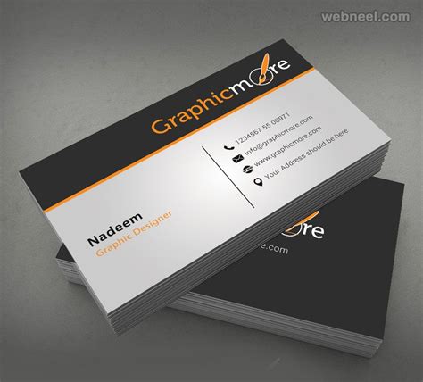 50 Creative Corporate Business Card Design Examples Design