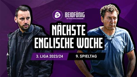 3 Liga Tipps 2023 24 Der 9 Spieltag Beidfüßig Wettbasis