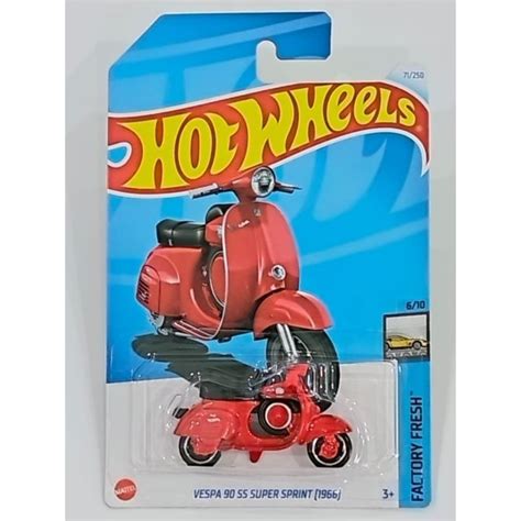 Hot Wheels Vespa Ss Super Sprint Shopee Malaysia