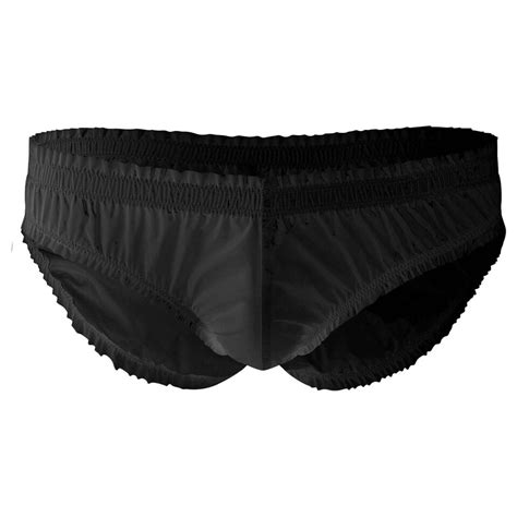 Men S Shiny Bikini Swimwear Low Rise Elastic Briefs Bulge Pouch Underwear Trunks EBay