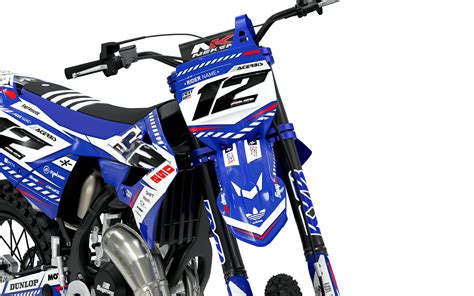 Kit Déco Yamaha Yz 125 250 2022 2023 Factory