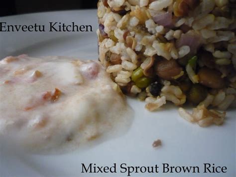 Mixed Sprout Brown Rice I Camp In My Kitchen