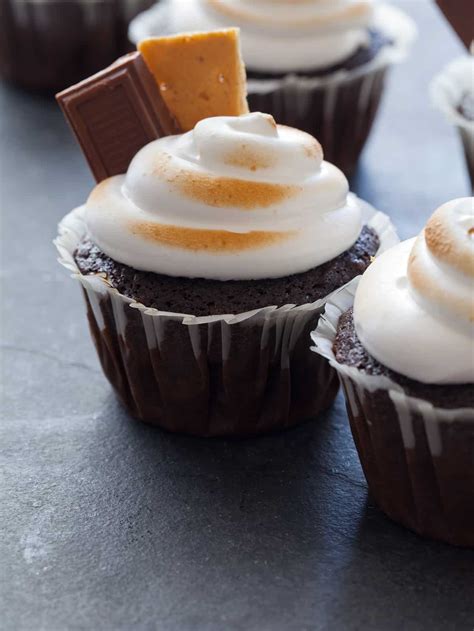 Easy Smores Cupcakes Recipe