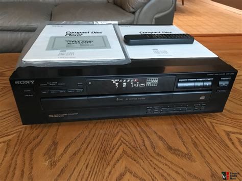 Like New Sony Cdp C Cd Player Changer W Remote Manuals Photo