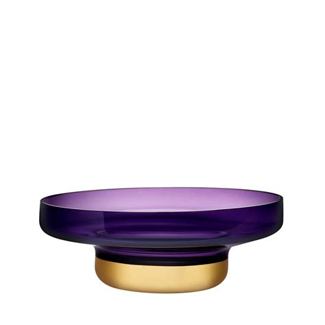 Nude Glass Contour Bowl Wide Misa Miedziana